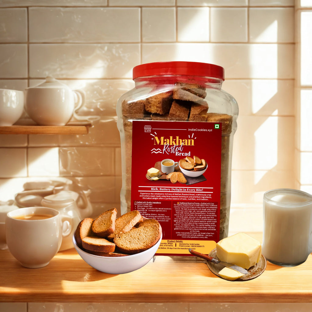 Makhan Roasted Toast – Jar Pack 40 pcs
