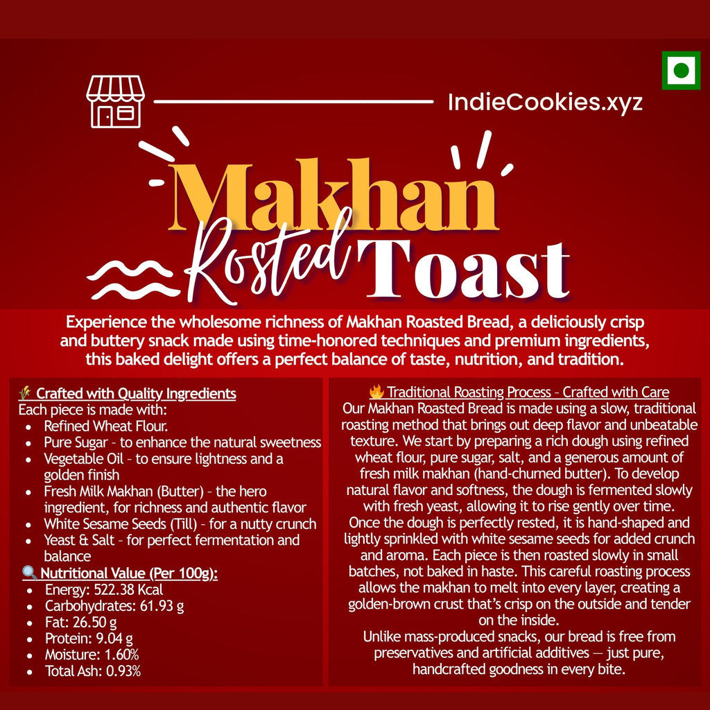 Makhan Roasted Toast – Jar Pack 40 pcs