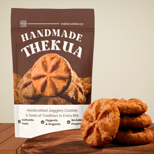 HANDMADE THEKUA - 250 gm Pouch Pack